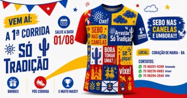 Corrida "Sebo nas Canelas" em Coração de Maria