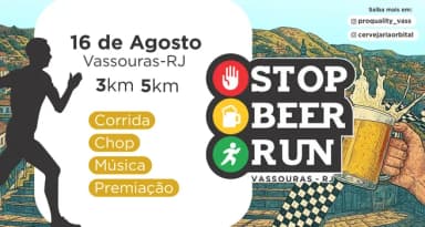 Corrida Stop Beer Run em Vassouras
