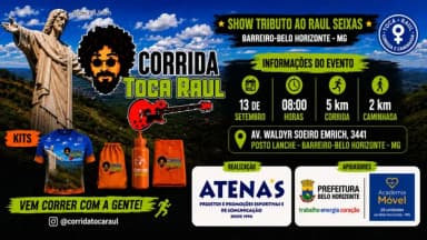 Corrida Toca Raul Barreiro BH em Belo Horizonte