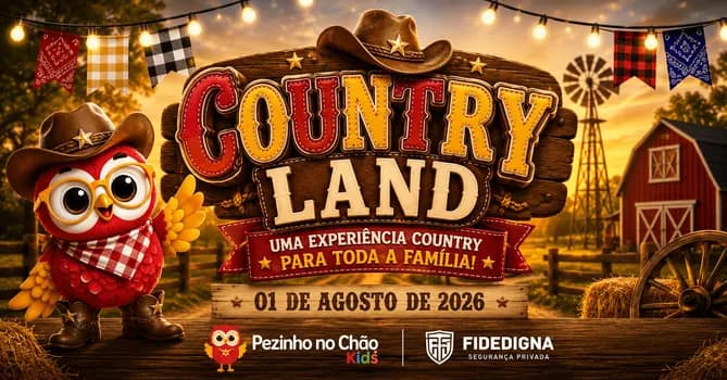 Imagem do COUNTRYLAND 2026 - PEZINHO NO CHÃO KIDS