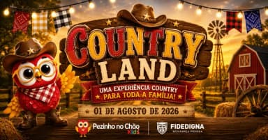 COUNTRYLAND 2026 - PEZINHO NO CHÃO KIDS em Macaé