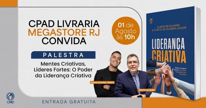 Imagem do CPAD CONVIDA MEGASTORE RIO DE JANEIRO - PALESTRA