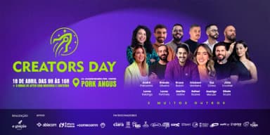 Creators Day Franca - Maior evento de criação de conteúdo do interior em Cristais Paulista