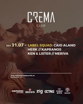 Imagem do Crema Club presents Squad Label - 31.07