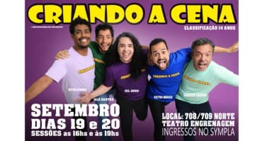 CRIANDO A CENA em Brasília