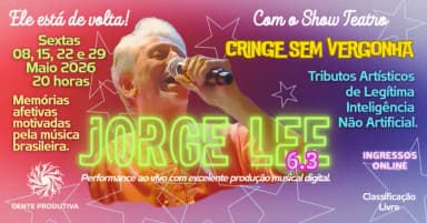 CRINGE SEM VERGONHA Tributos Artísticos de Legítima Inteligência Não Artificial. em São Paulo