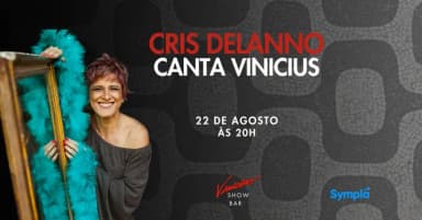 Cris Delanno Canta Vinicius em Rio de Janeiro