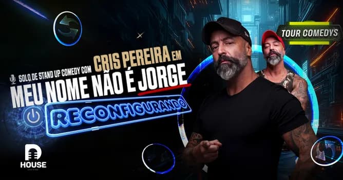 Imagem do Cris Pereira em Meu nome não é Jorge / Stand up Comedy