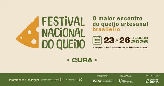 Imagem do Cura: uma degustação Guiada de Queijos Brasileiros e Experiência de Harmonização.
