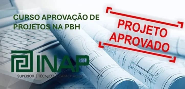 Imagem do *Curso Aprovação de Projetos na PBH Online* Inscrição pelo Sympla - Desconto de 20%
