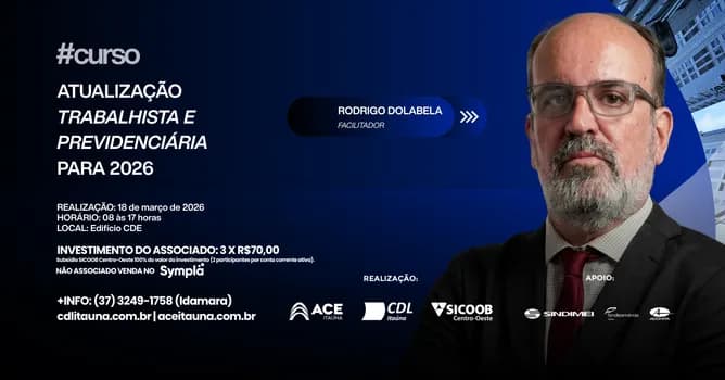 Imagem do CURSO: Atualização Trabalhista e Previdenciária para 2026