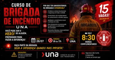 CURSO - BRIGADA DE INCÊNDIO em Bom Despacho