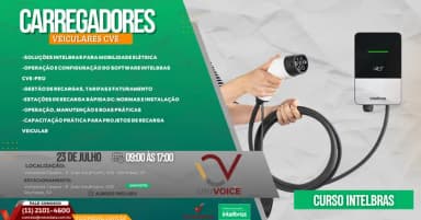 Curso Carregadores veiculares CVE em Osasco