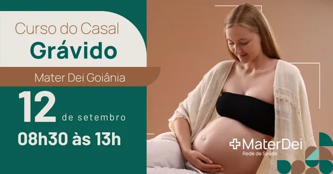 Imagem do Curso Casal Grávido - Mater Dei Goiânia