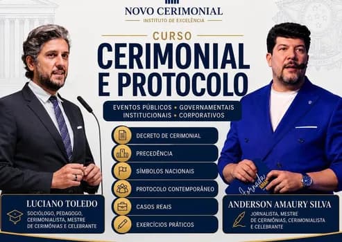 Imagem do Curso Cerimonial e Protocolo
