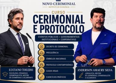Curso Cerimonial e Protocolo em São Paulo