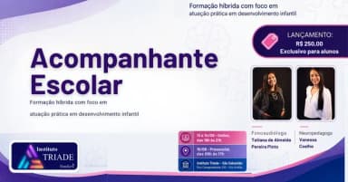Curso de Acompanhante Escolar (ABA) em São Sebastião