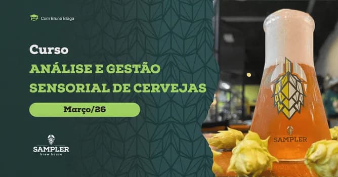 Imagem do Curso de Análise e Gestão Sensorial de Cervejas - Março/25