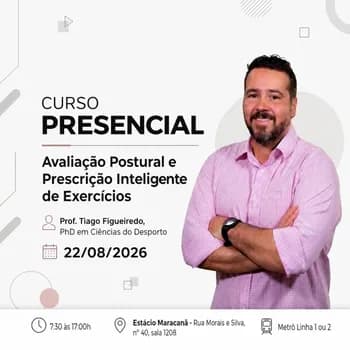 Curso de Avaliação Postural e Prescrição Inteligente de Exercícios em Rio de Janeiro