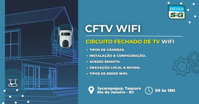 Imagem do CURSO DE CÂMERAS SMART (AGOSTO) 2026