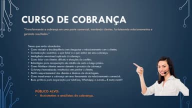 Curso de cobrança na prática em Manaus