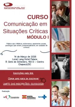 Imagem do Curso de Comunicação em Situações Críticas - Módulo I
