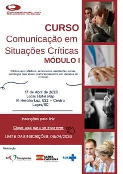 Imagem do Curso de Comunicação em Situações Críticas - Módulo I
