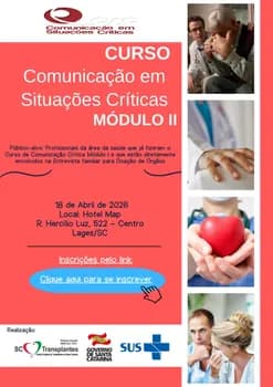 Imagem do Curso de Comunicação em Situações Críticas - Módulo II