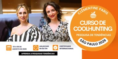 CURSO DE COOLHUNTING - PESQUISA DE TENDÊNCIAS / SP - AGOSTO 26 em São Paulo