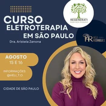 CURSO DE ELETROTERAPIA PARA TERAPEUTAS OCUPACIONAIS EM SÃO PAULO em São Paulo