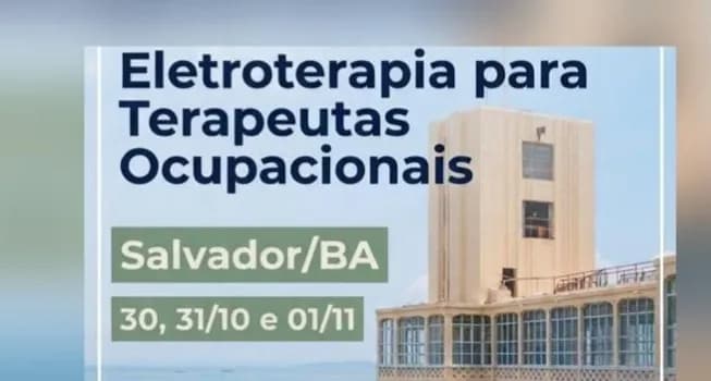 Imagem do Curso de Eletroterapia para Terapeutas Ocupacionais - Salvador