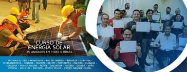 Curso de Energia Solar em Vitória dias 09/06 e 10/06/2026 em Vitória