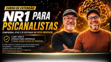 CURSO DE EXTENSÃO NR01 PARA PSICANALISTAS em São Pedro da Aldeia