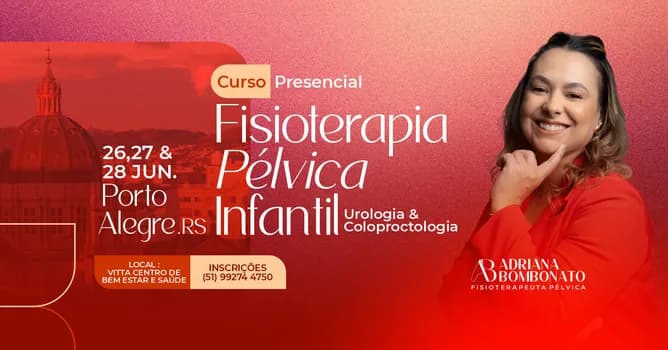 Imagem do Curso de Fisioterapia Pélvica Infantil : Urologia e Coloproctologia