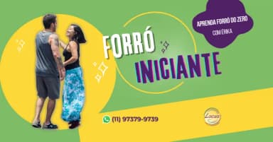 Curso de Forró Iniciante | Agosto 2026 em São Paulo