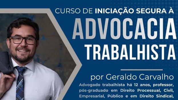 Imagem do Curso de Iniciação Segura à Advocacia Trabalhista - CISAT 2026