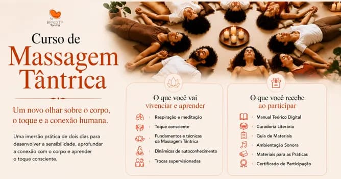 Imagem do CURSO DE MASSAGEM TÂNTRICA