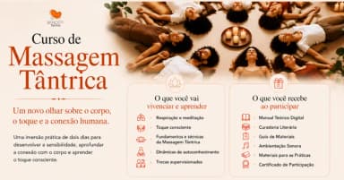CURSO DE MASSAGEM TÂNTRICA em Florianópolis