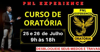 Curso de Oratória com PNL - Alto Impacto para Superar o Medo de Falar em Público. em São Paulo