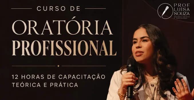Imagem do CURSO DE ORATÓRIA PROFISSIONAL