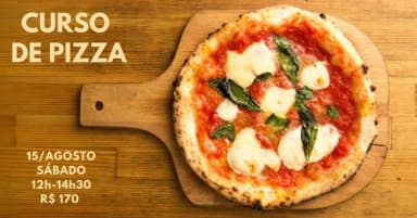 Curso de Pizzas - 15/agosto em Porto Alegre