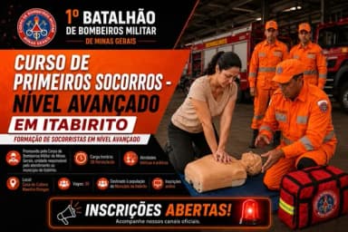 Curso de Primeiros Socorros em Itabirito