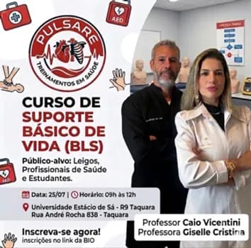 Imagem do CURSO DE SUPORTE BASICO DE VIDA (BLS)