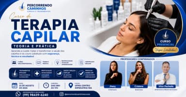 Curso de Terapia Capilar em Imperatriz