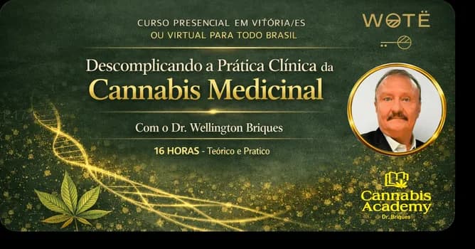Imagem do CURSO: DESCOMPLICANDO A PRÁTICA CLÍNICA DA CANNABIS MEDICINAL