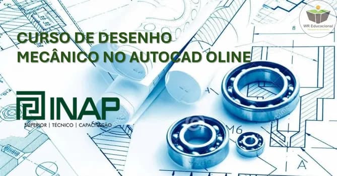 Imagem do Curso DESENHO MECÂNICO NO AUTOCAD Online - Reserva Acadêmica
