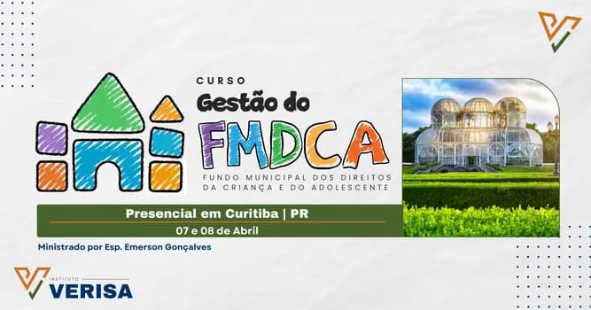 Imagem do Curso: Gestão do Fundo Municipal dos Direitos da Criança e do Adolescente