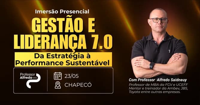 Imagem do Curso Gestão e Liderança Estratégica 7.0 - Chapecó SC