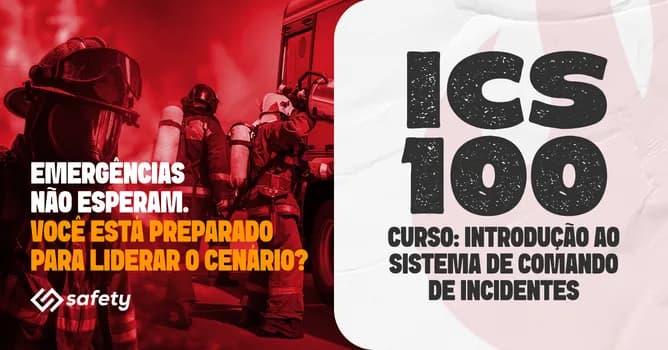 Imagem do Curso ICS 100 - Introdução ao Sistema de Comando de Incidentes
