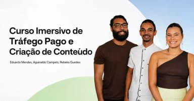 Curso Imersivo de Tráfego Pago e Criação de Conteúdo em Recife